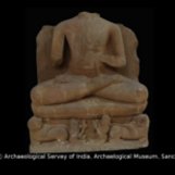 Headless seated Buddha
