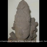 Vishnu head crowned with Kiritamukuta